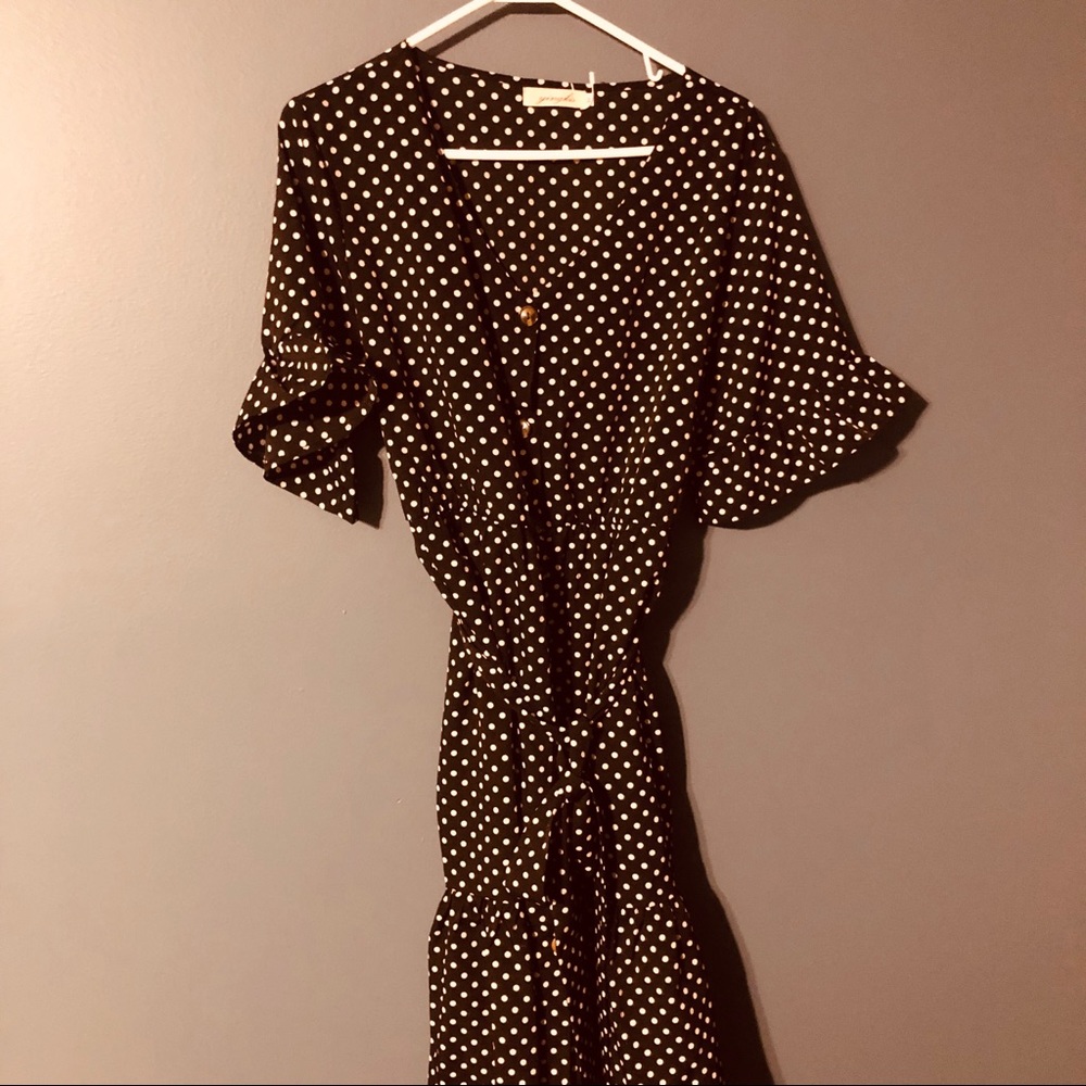 Button down dress
